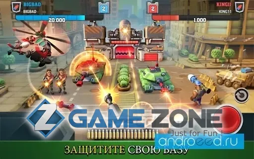صورة من لعبة Mighty Battles