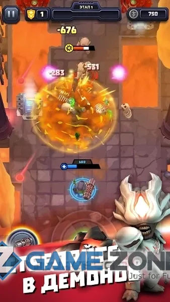 صورة من لعبة Mighty DOOM