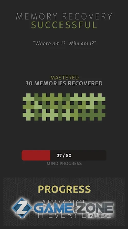 صورة من لعبة Mind Construct