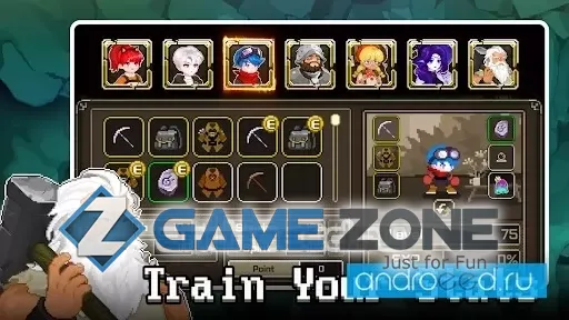 صورة من لعبة Mine Hunter Pixel Rogue RPG [Mod Menu]