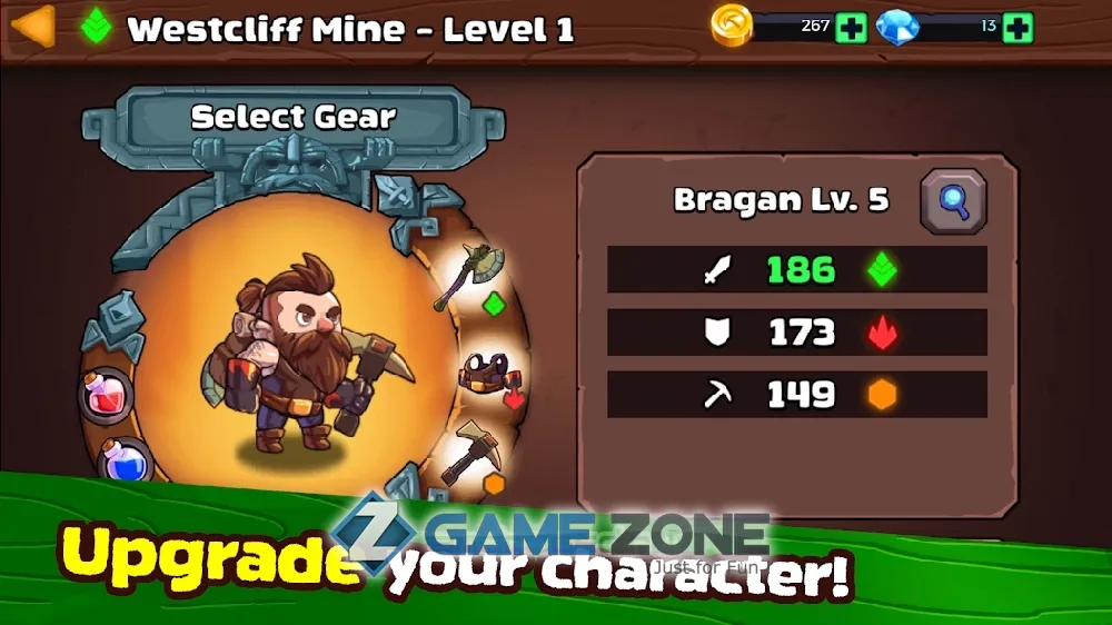 صورة من لعبة Mine Quest 2 - Mining RPG [Mod Money]
