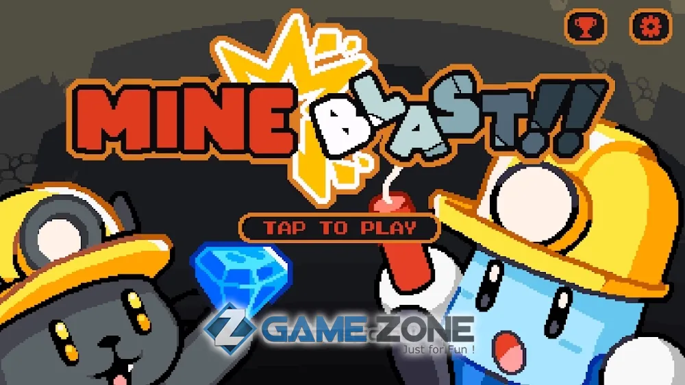 صورة من لعبة Mineblast!!