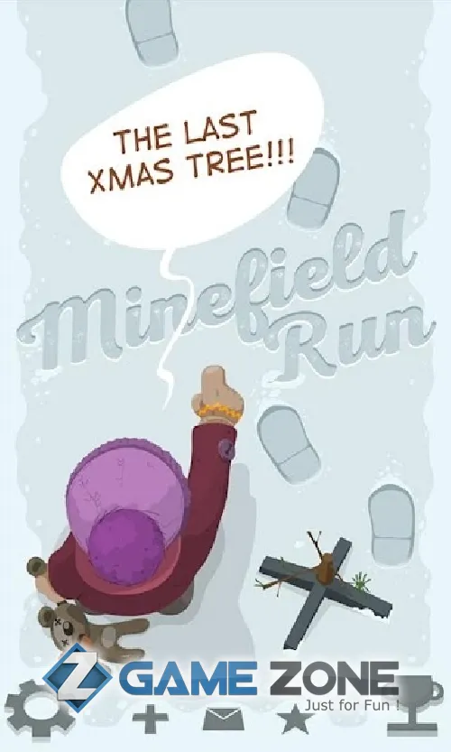 صورة من لعبة Minefield Run: Новогодняя ёлка