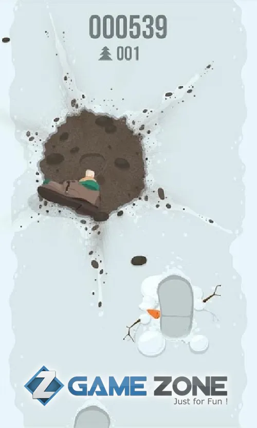 صورة من لعبة Minefield Run: Новогодняя ёлка