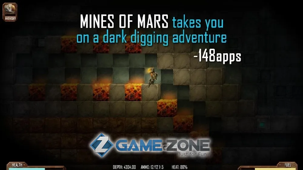 صورة من لعبة Mines of Mars
