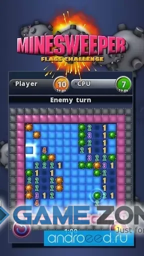 صورة من لعبة Minesweeper Flags Challenge