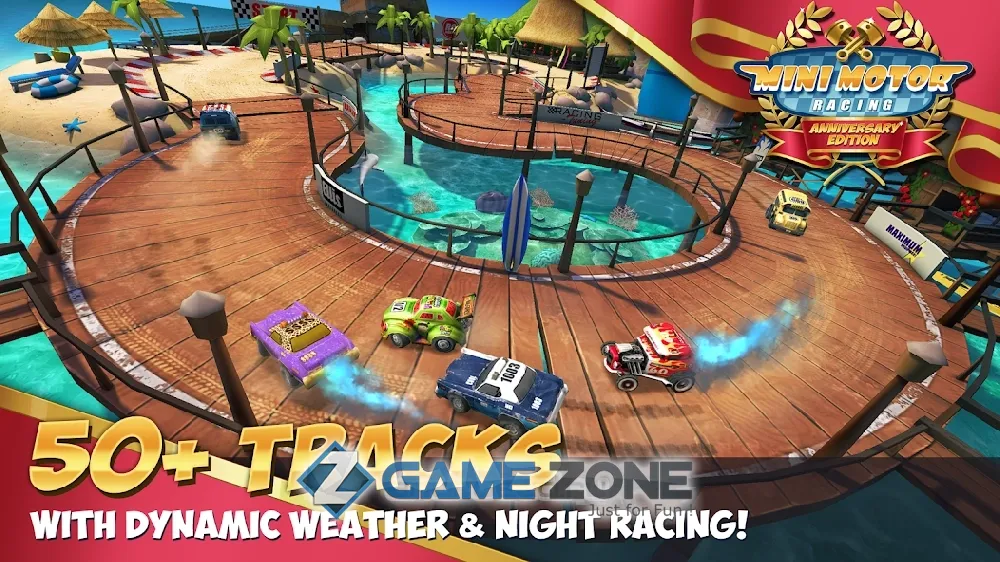 صورة من لعبة Mini Motor Racing [Много денег]