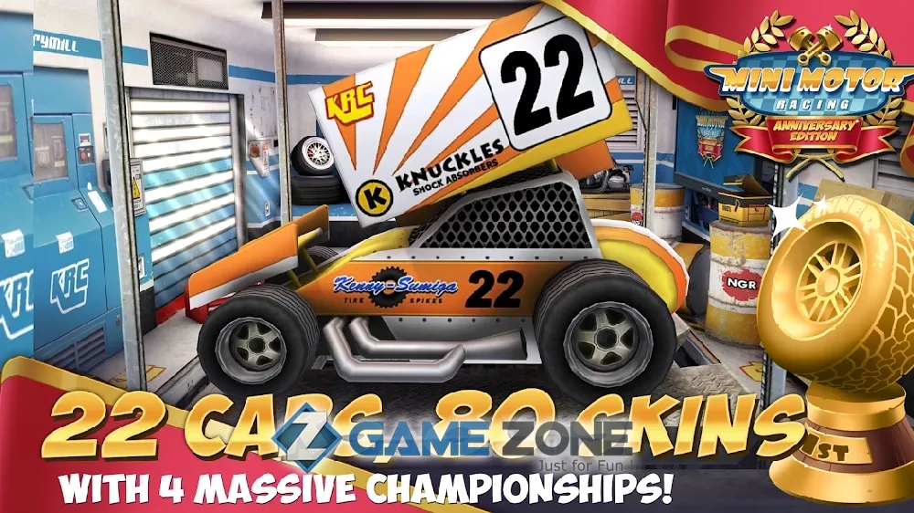 صورة من لعبة Mini Motor Racing [Много денег]
