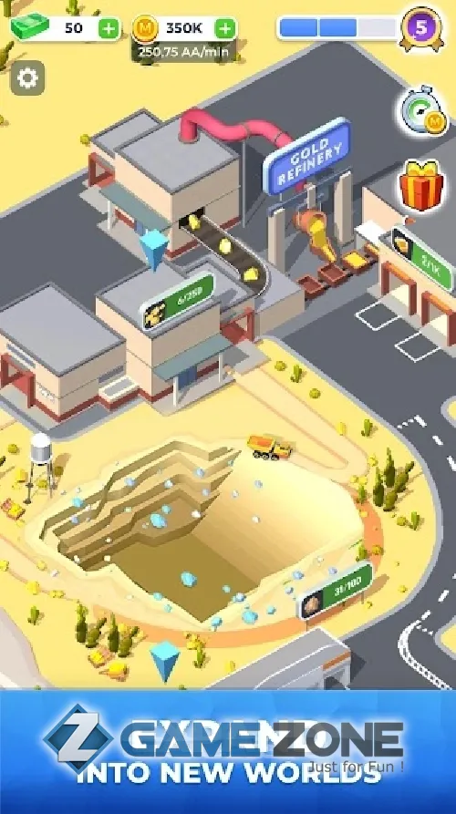 صورة من لعبة Mining Inc [Free Shopping]