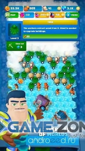 صورة من لعبة Mining Knights Merge and mine [Free Shopping/Mod Menu]