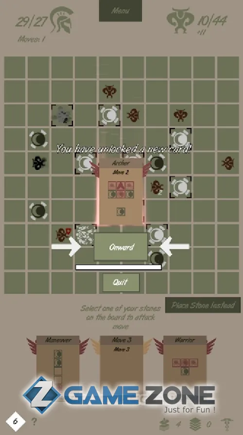 صورة من لعبة Minos Strategos