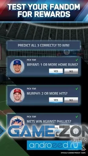 صورة من لعبة MLB TAP SPORTS BASEBALL 2018