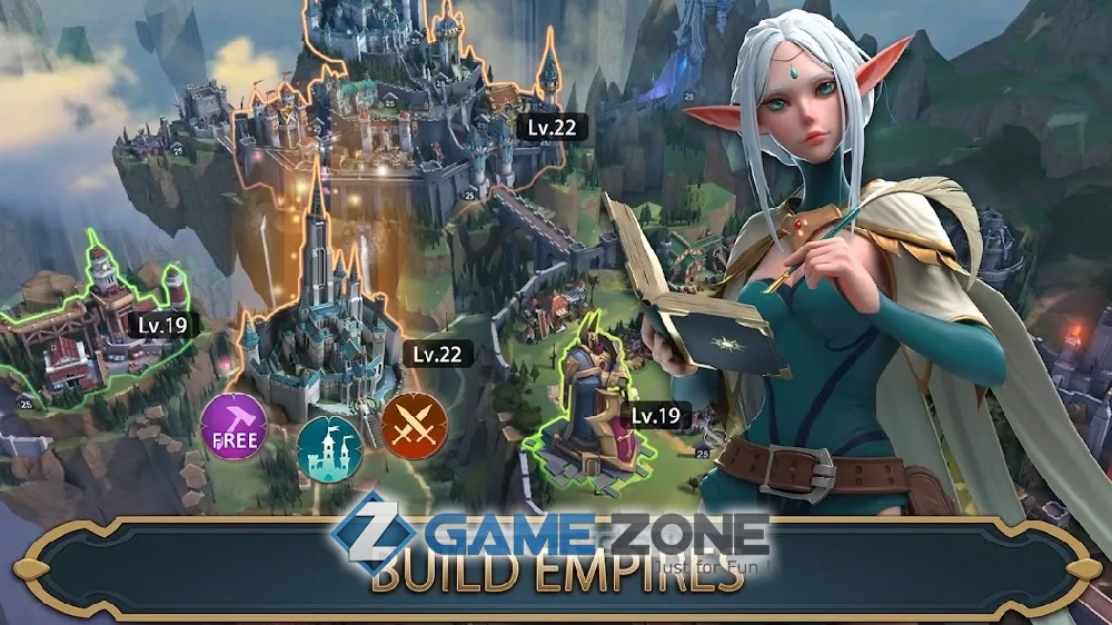 صورة من لعبة Mobile Royale: Королевская Стратегия
