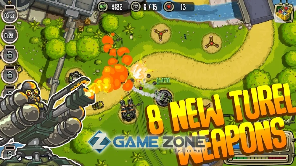 صورة من لعبة Modern Defense HD [Много денег]
