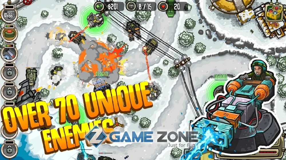 صورة من لعبة Modern Defense HD [Много денег]