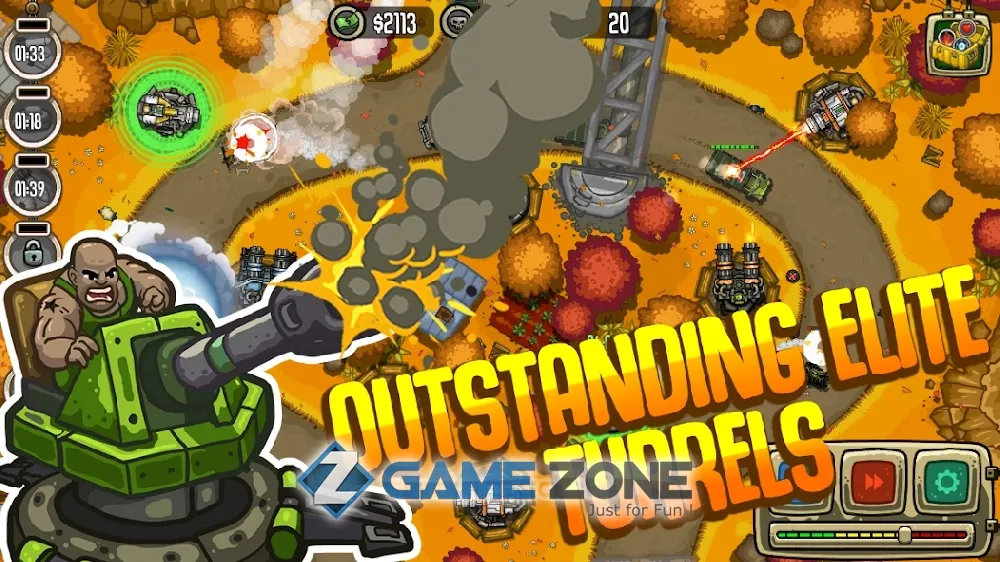 صورة من لعبة Modern Defense HD [Много денег]