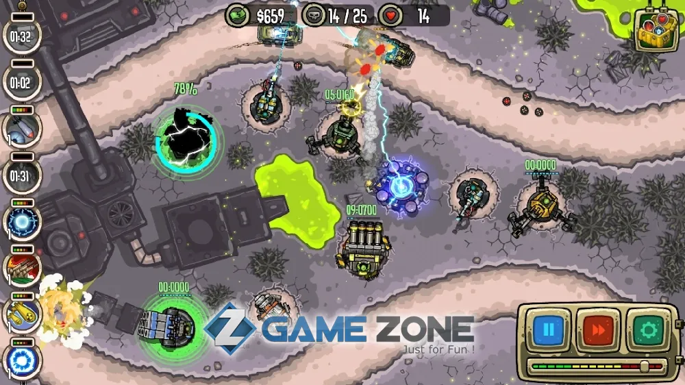 صورة من لعبة Modern Defense HD [Много денег]