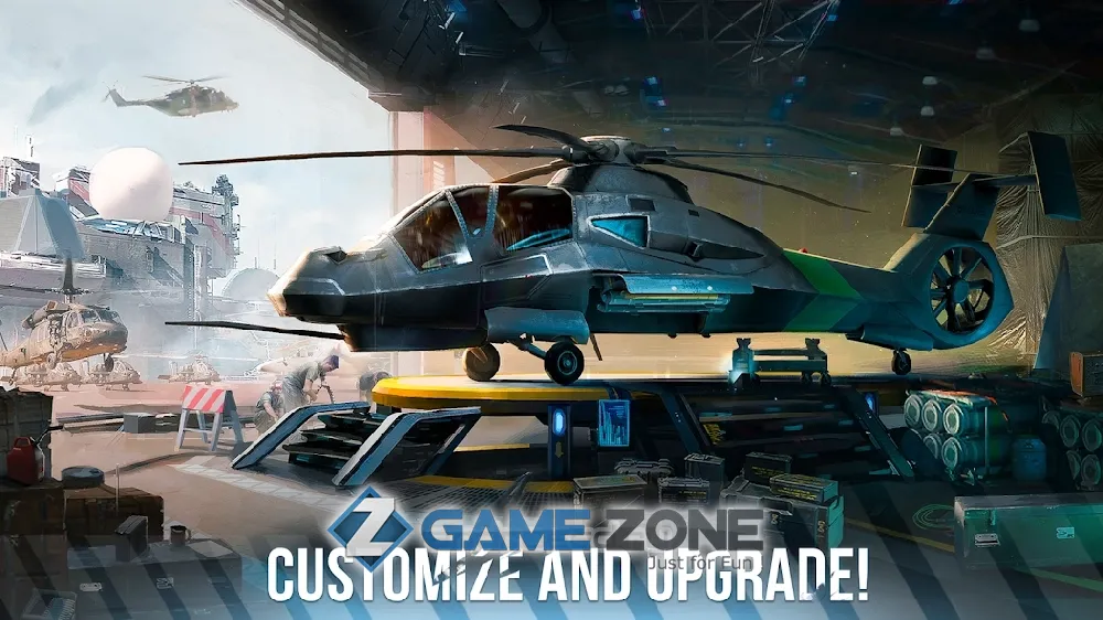 صورة من لعبة Modern War Choppers: ПвП шутер военных вертолетов