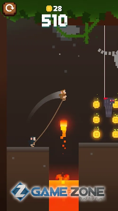 صورة من لعبة Monkey Ropes [Unlocked]