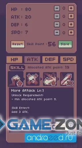 صورة من لعبة Monster Breakout Brick Breaker Pixel RPG [Free Shopping]