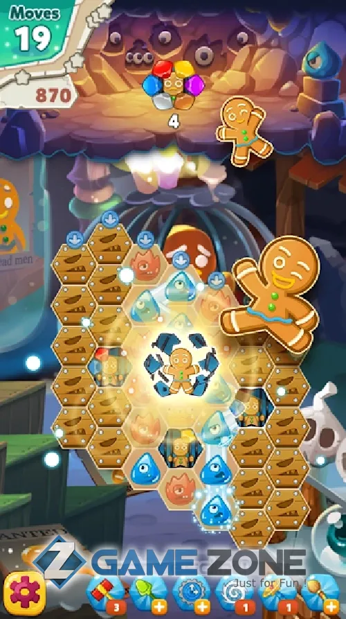 صورة من لعبة Monster Busters: Ice Slide