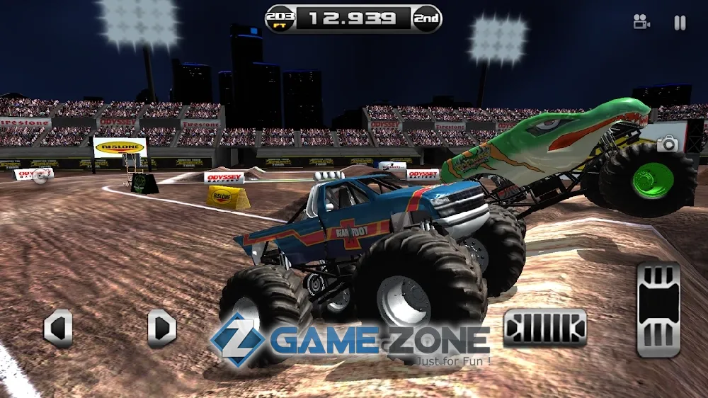 صورة من لعبة Monster Truck Destruction [Много денег]