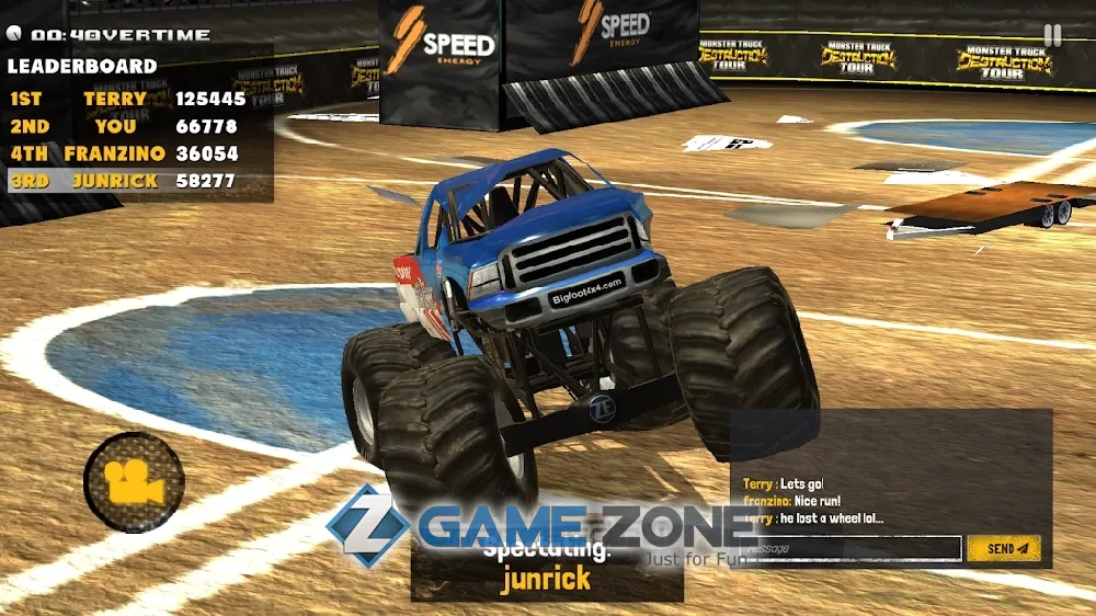 صورة من لعبة Monster Truck Destruction [Много денег]