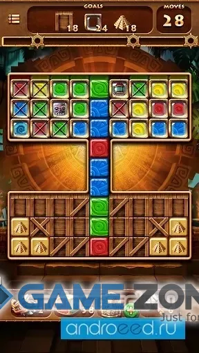 صورة من لعبة Montezumas Blast