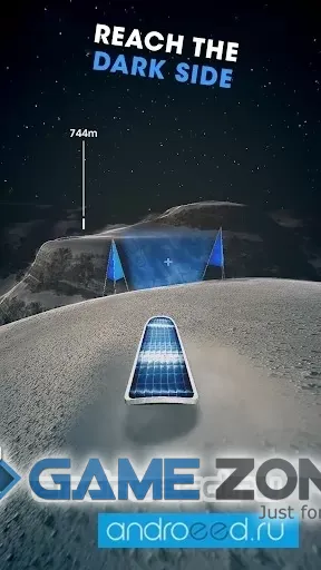صورة من لعبة Moon Surfing [Unlocked]