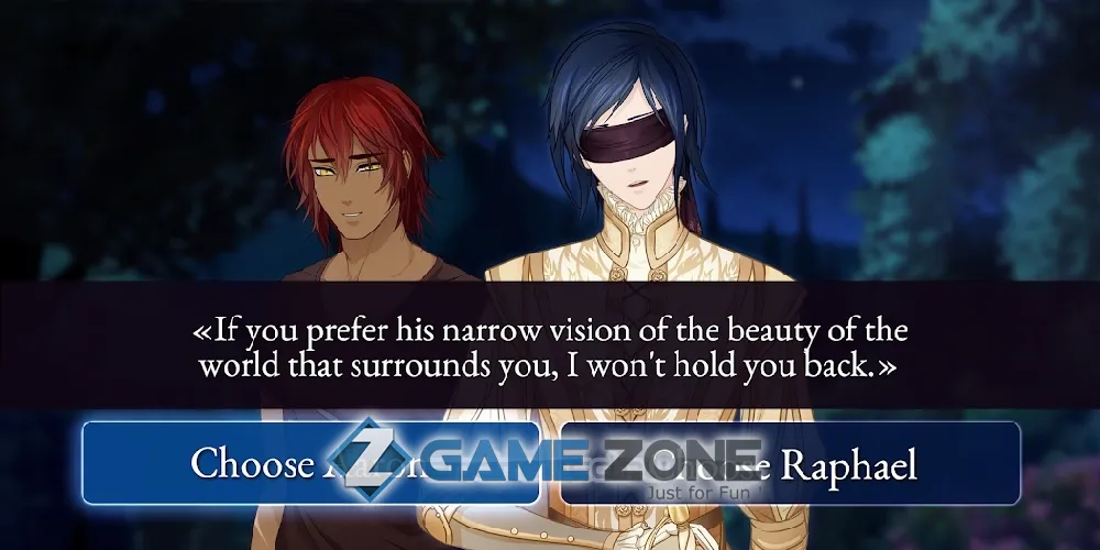 صورة من لعبة Moonlight Lovers Raphael Dating Sim Vampire