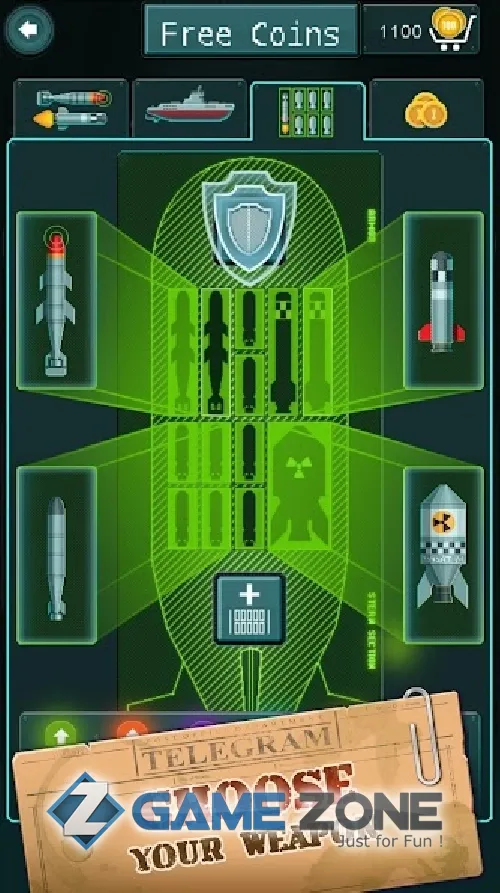صورة من لعبة You Sunk Submarine Torpedo Attack