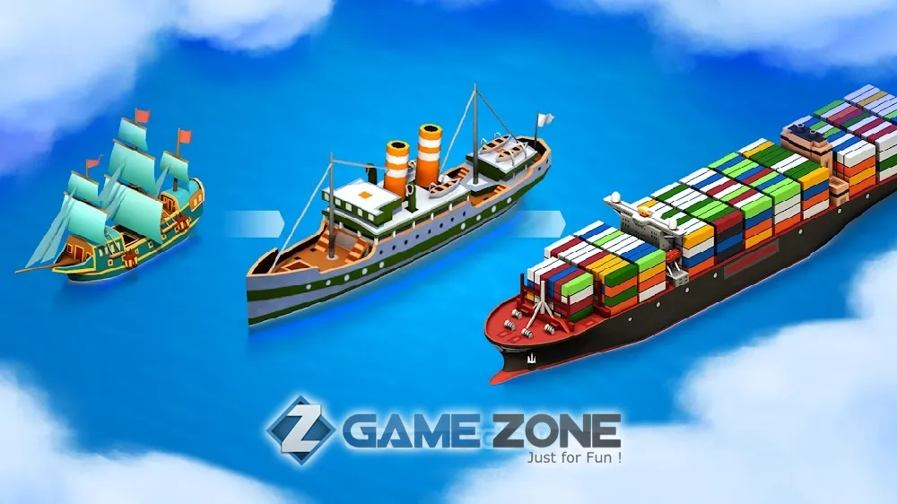 صورة من لعبة Seaport Explore Collect & Trade