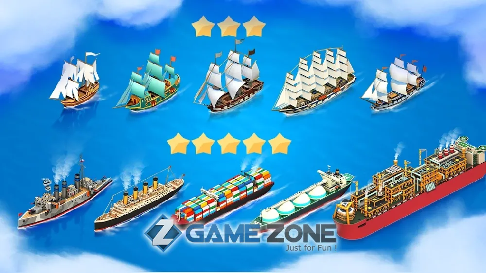 صورة من لعبة Seaport Explore Collect & Trade