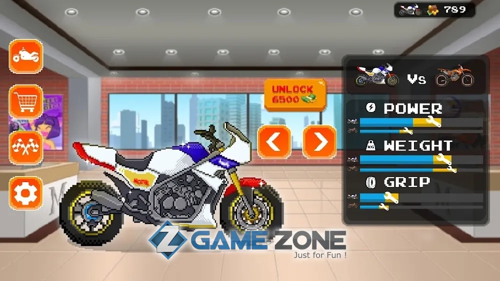 صورة من لعبة Moto Quest: Bike racing [Много денег]