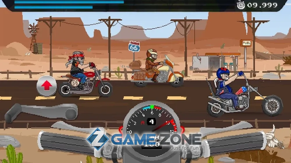 صورة من لعبة Moto Quest: Bike racing [Много денег]