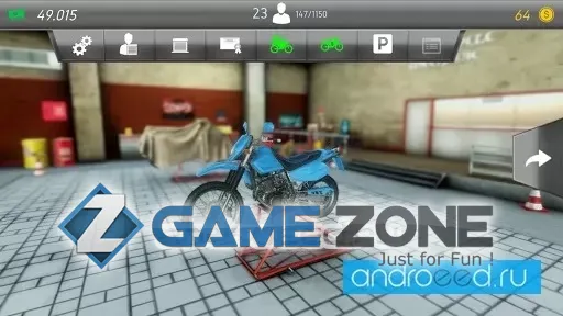 صورة من لعبة Motorcycle Mechanic Simulator [Много денег]