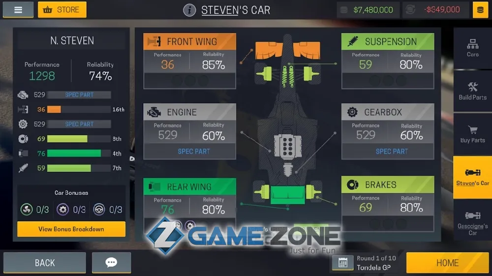 صورة من لعبة Motorsport Manager Mobile 2 [Unlocked]