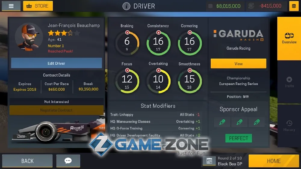 صورة من لعبة Motorsport Manager Mobile 2 [Unlocked]