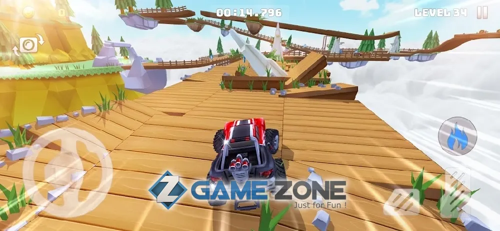 صورة من لعبة Mountain Climb : Stunt [Много денег]