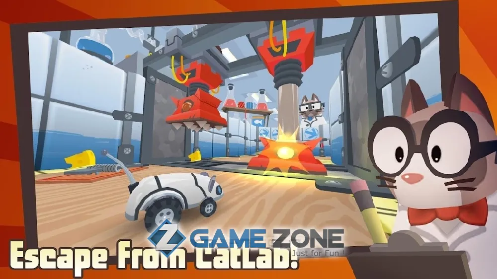 صورة من لعبة MouseBot