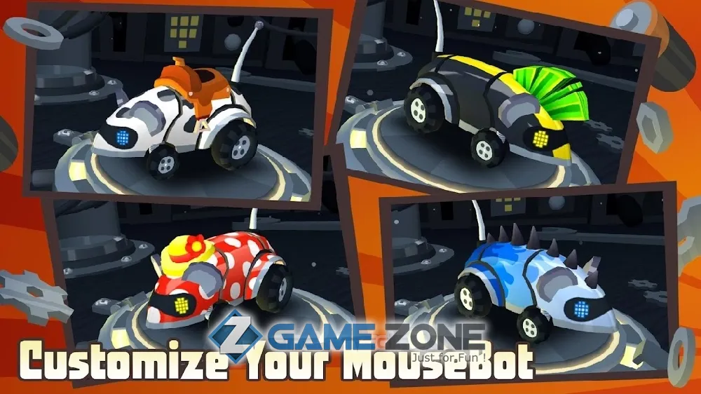 صورة من لعبة MouseBot
