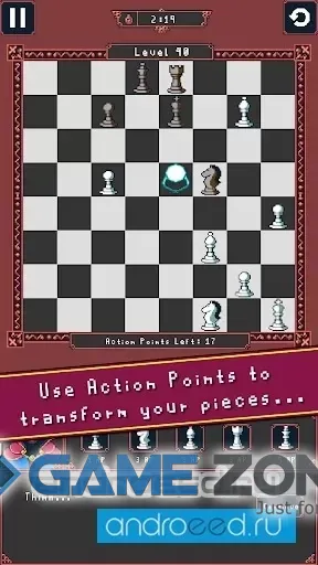 صورة من لعبة Moveless Chess
