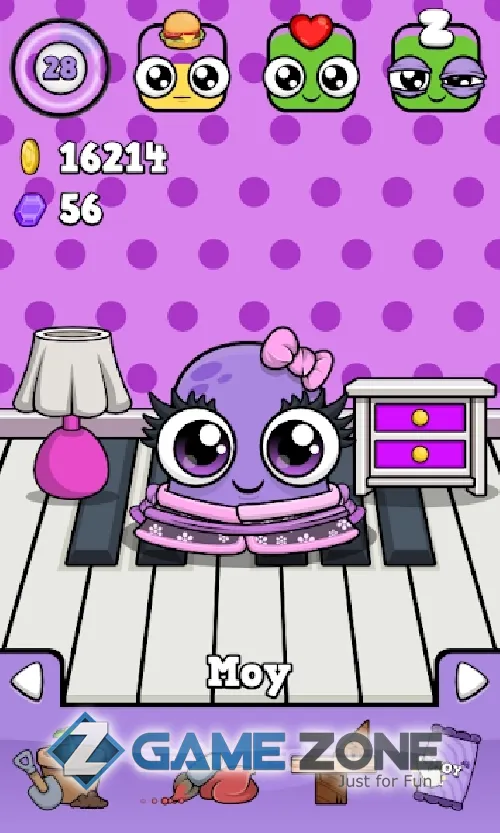 صورة من لعبة Moy 4 - Virtual Pet Game [Много денег]