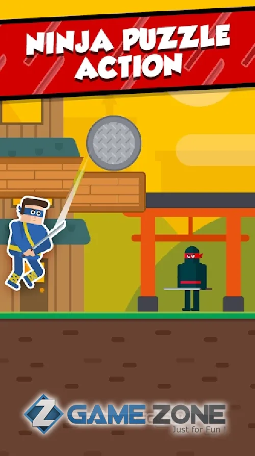 صورة من لعبة Mr Ninja - Slicey Puzzles