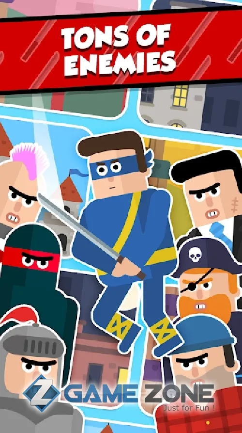 صورة من لعبة Mr Ninja - Slicey Puzzles