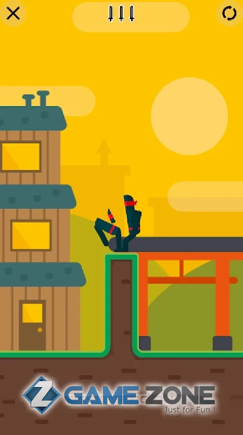 صورة من لعبة Mr Ninja - Slicey Puzzles