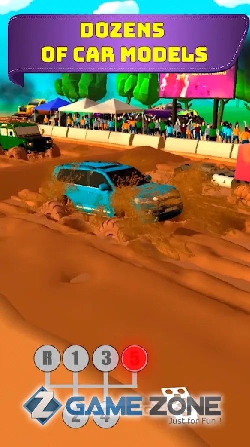 صورة من لعبة Mud Racing 44 Monster Truck OffRoad simulator [Mod Money]
