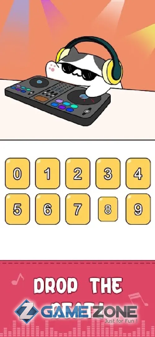 صورة من لعبة Musicat Cat Music Game