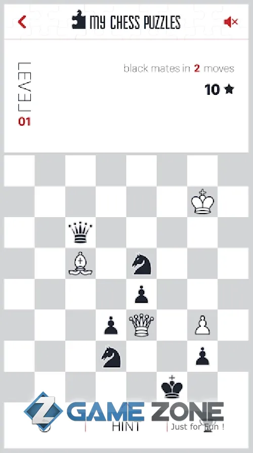 صورة من لعبة My Chess Puzzles