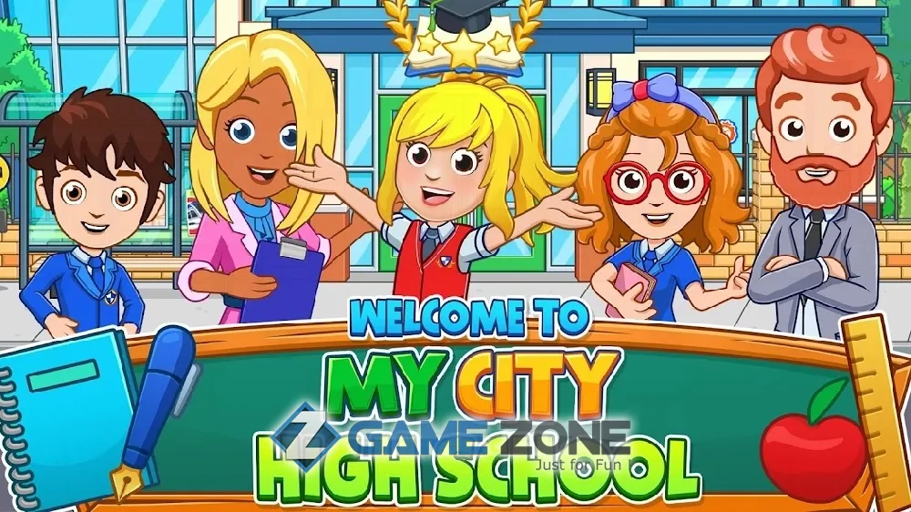 صورة من لعبة My City High School